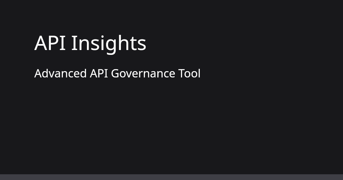 API Insights Treblle